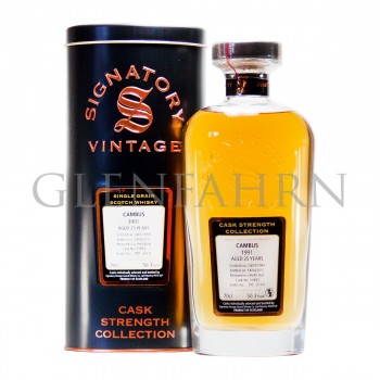Cambus 1991 25y Cask#55893 Cask Strength Collection Signatory