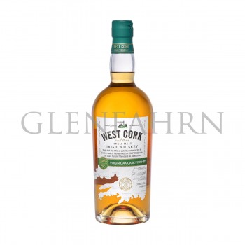 West Cork Virgin Oak Cask Finished Small Batch Single Malt Irish Whiskey 